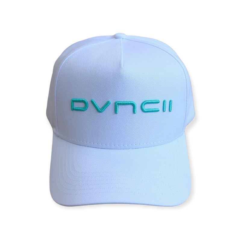 DVNCII ORIGINAL WHITE TEAL PREMIUM COTTON TWILL