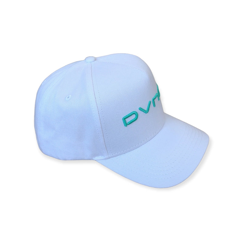 DVNCII ORIGINAL WHITE TEAL PREMIUM COTTON TWILL