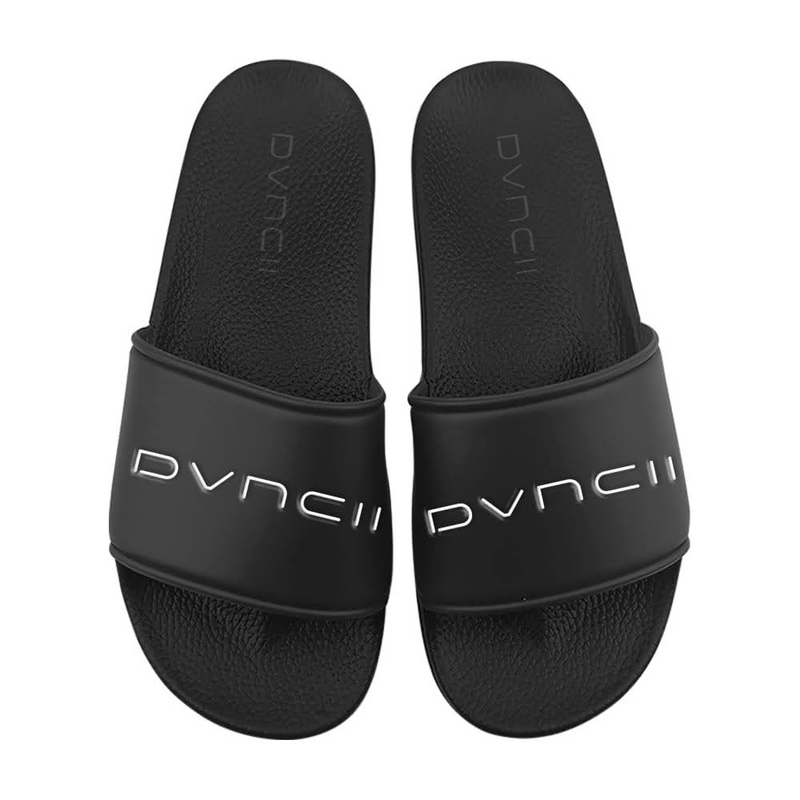 Black designer slides discount