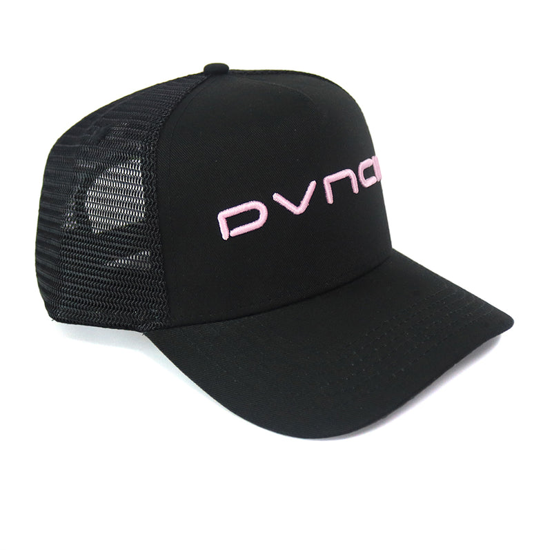 DVNCII ORIGINAL BLACK/PINK TRUCKER PREMIUM COTTON TWILL